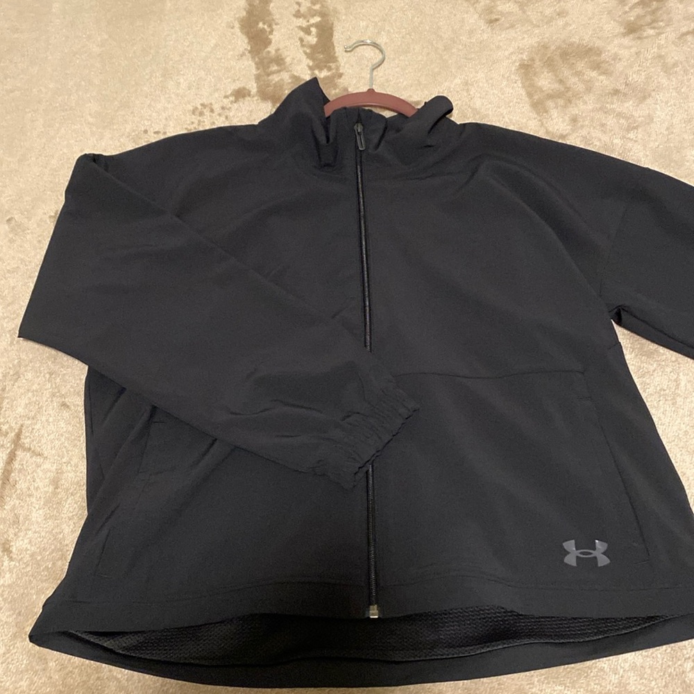 Under Armour black shell jacket, women’s medium